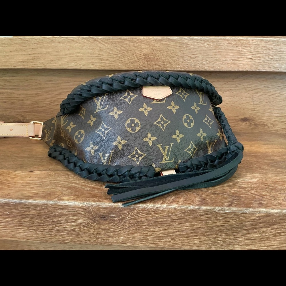 Braided Revamped Western Boho Bumbag Louis vuitton